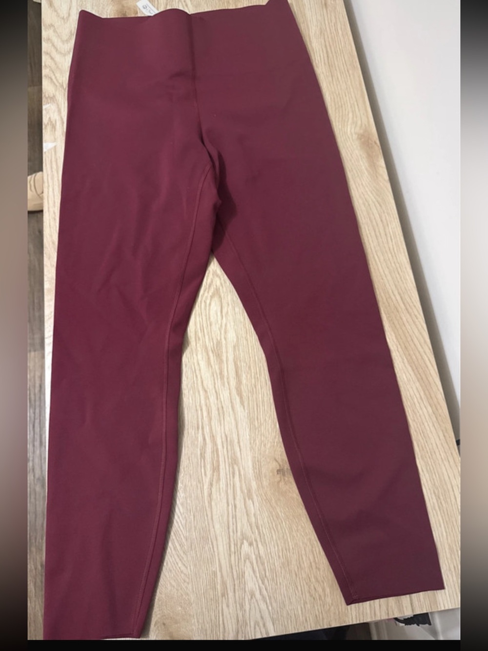 lululemon athletica Burgundy High-Rise Leggings